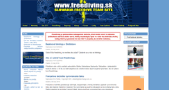 Desktop Screenshot of freediving.sk
