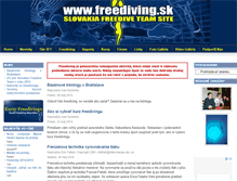 Tablet Screenshot of freediving.sk